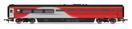 Hornby LNER Mk3 Trailer Restaurant model, 75ft long, showcases detailed design, 125 mph capability, and modern features.