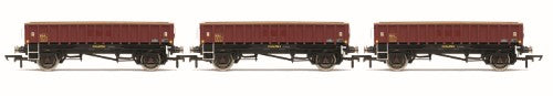 Hornby MHA Ballast Wagon 3 Pack ExEWS, featuring custom livery and 'Coalfish' name, ideal for enhancing model railways.