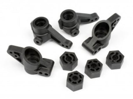 Upgrade your HPI Racing Bullet/WR8 with precision-engineered FR/RR Upright Set for enhanced stability and control.