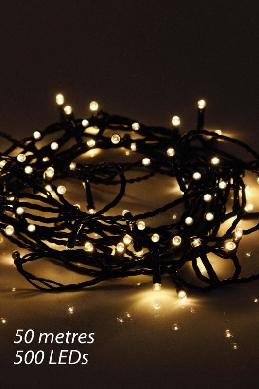 200 Led String - Warm White - Size 50m