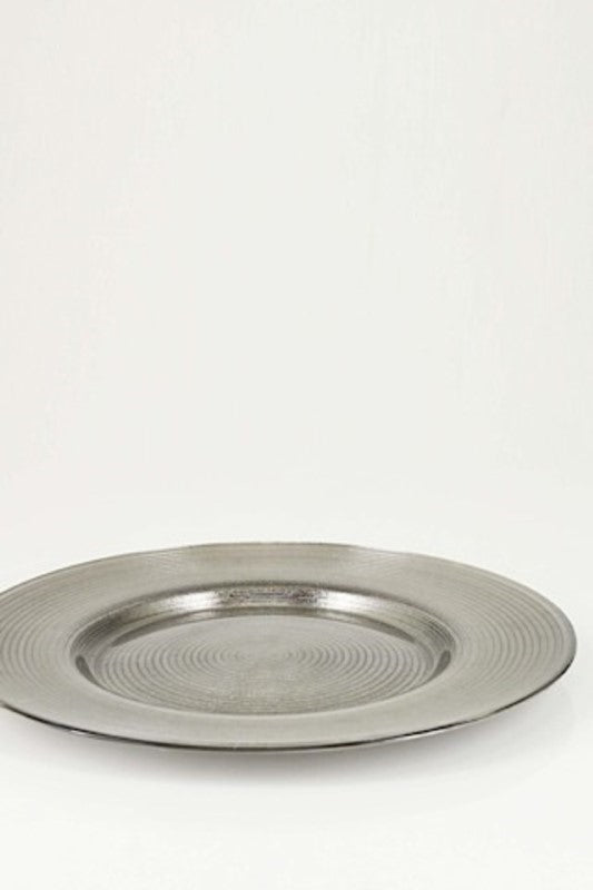 Metallic Glass Charger Plate