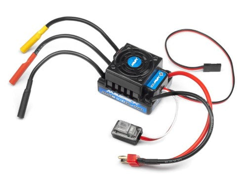 High-performance brushless ESC for Strada Red series, water-resistant, features multiple modes and protection functions.