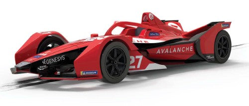 Formula E Andretti #27 Dennis slot car, featuring authentic detailing and premium performance for racing enthusiasts.