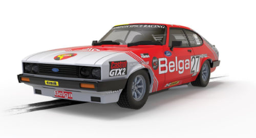 Ford Capri Mk3 in Belga livery, celebrating 1978 Spa 24 Hours victory with authentic details for collectors and racing fans.