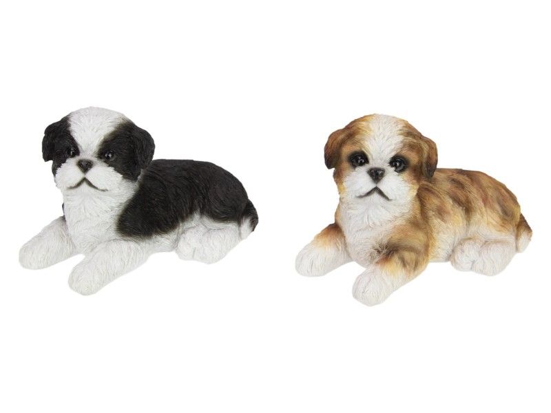 Ornament - 18cm Laying Cavoodle - Pack of 4