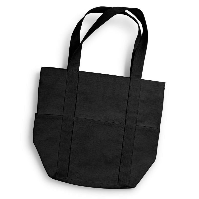 Canvas Tote Bag - Amsterdam (Black)