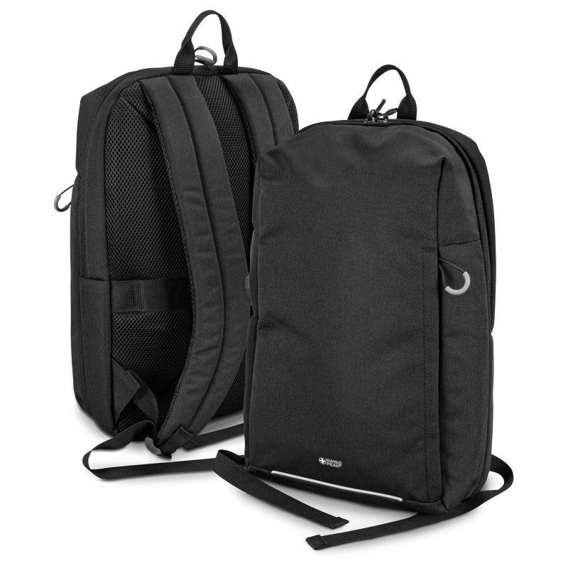 RFID Backpack - Swiss Peak 12L (Black)