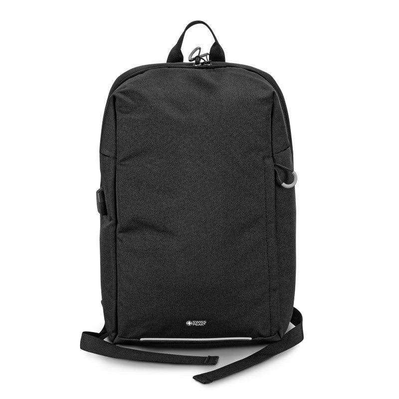 RFID Backpack - Swiss Peak 12L (Black)