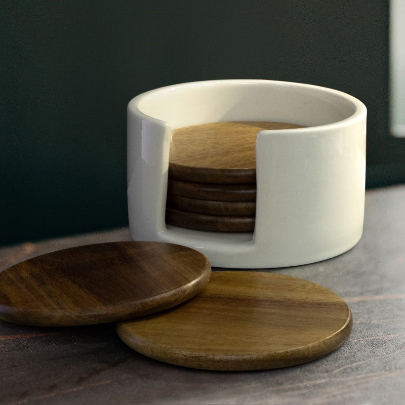 Coaster Set - Keepsake (Natural)