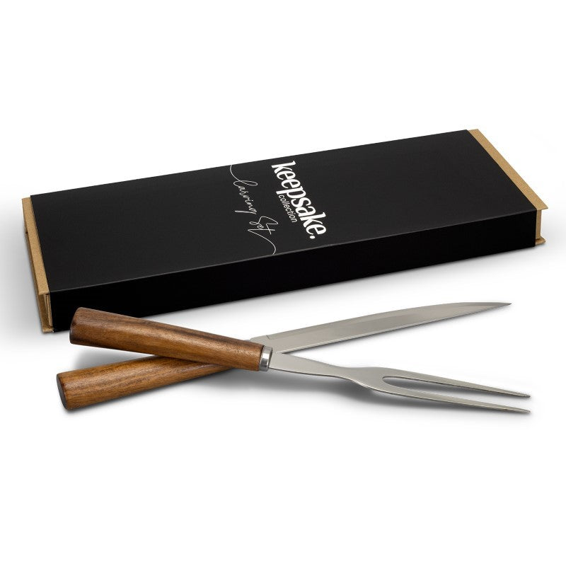 Carving Set - Keepsake (Natural)