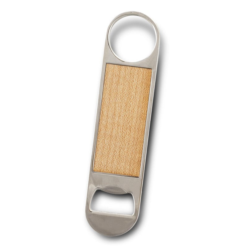 Magnet Bottle Opener - Bronx Silver/Natural (Set of 10)