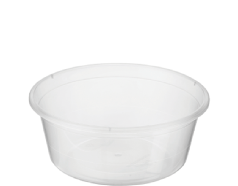 Container Plastic PP Round 280ml (CA-C10) - Castaway Chung Bros - 100PC