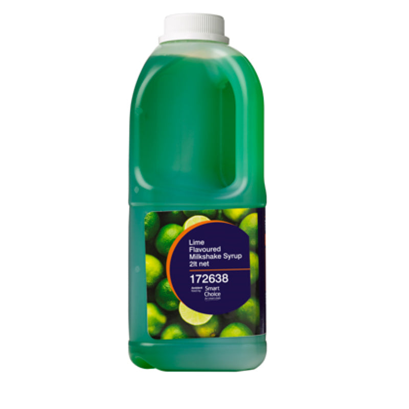 Milkshake Syrup Lime - Smart Choice - 2L