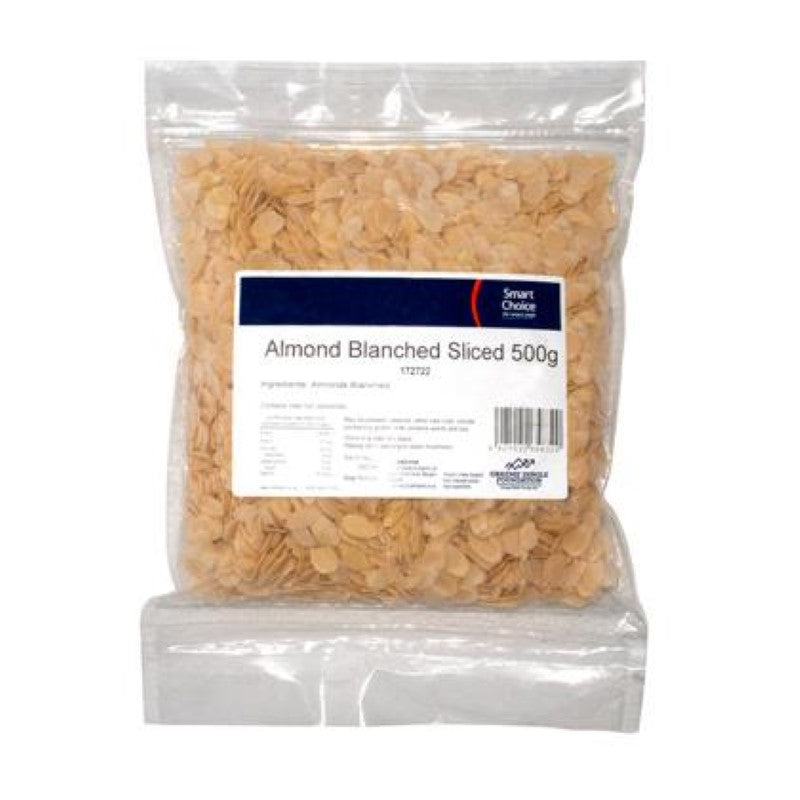 Almond Blanched Sliced - Smart Choice - 500G