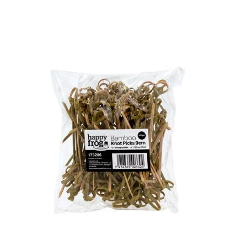 Pick Bamboo Knot 9Cm - Happy Frog - 100PC