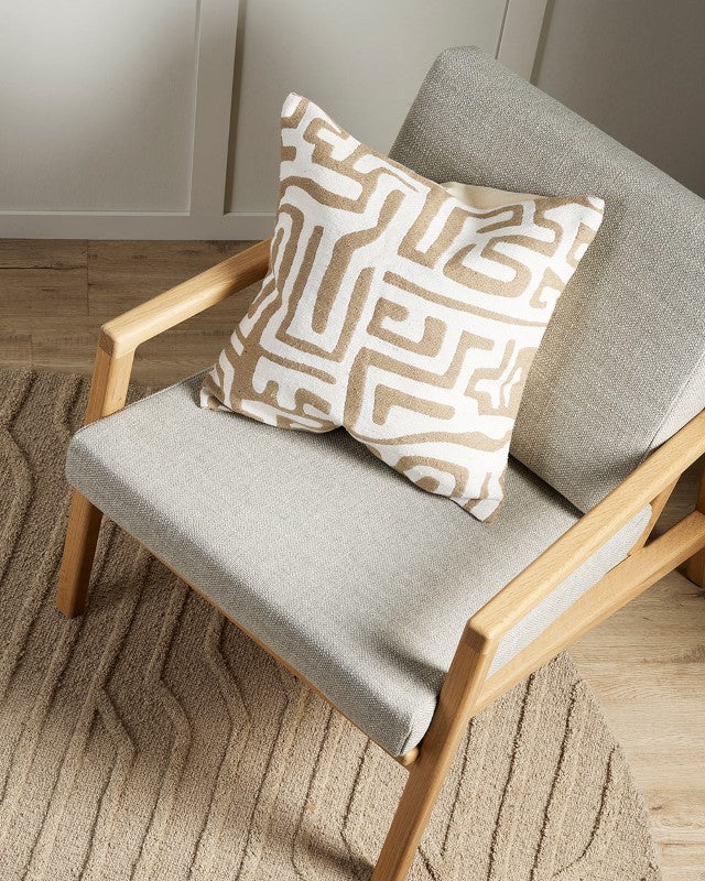 Loren Cushion - Black 50x50cm - OLLO