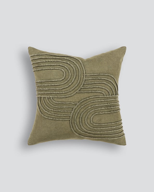 Gatsby Cushion - Olive 50x50cm - OLLO
