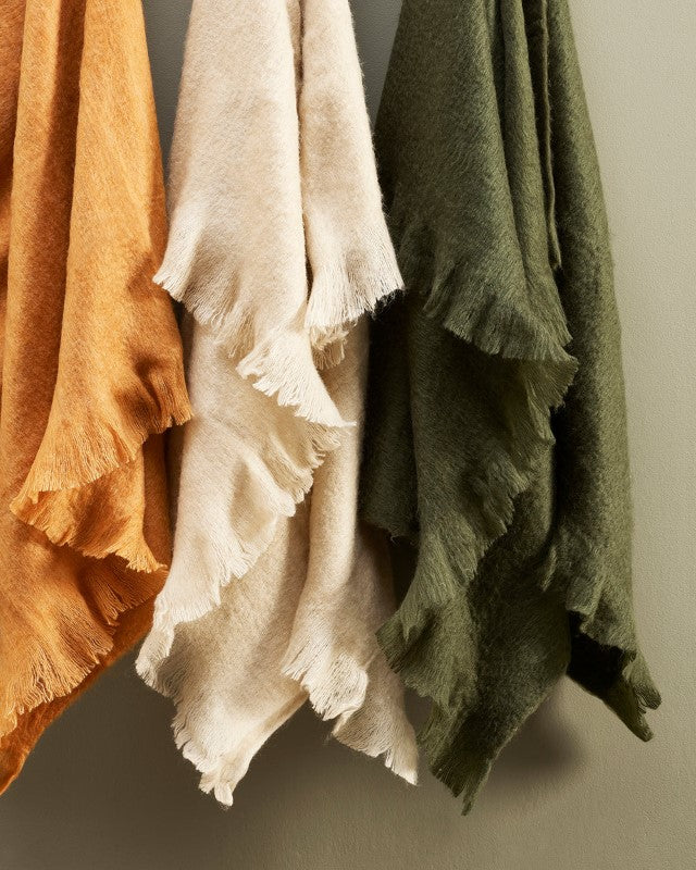 Fiesta Throw - Olive 125x150cm - OLLO