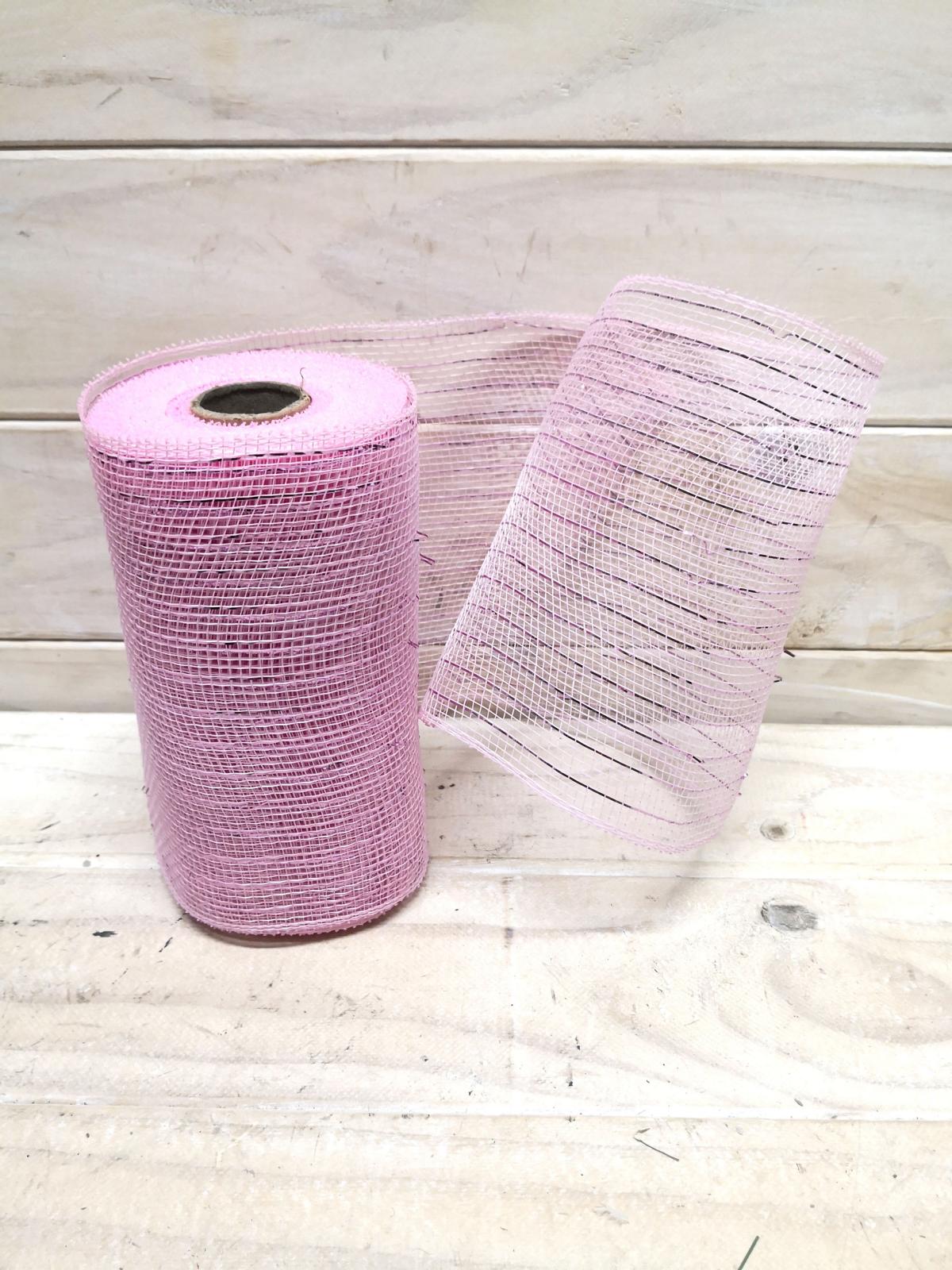 Garland - 15cm X 10 Yard (9.14m) Mesh Garland Roll PINK