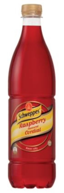 Cordial Raspberry - Schweppes - 720ML