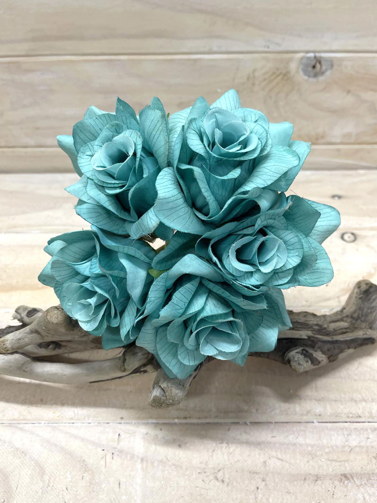 Artificial Flower -Diamond Rose Posy X 5
