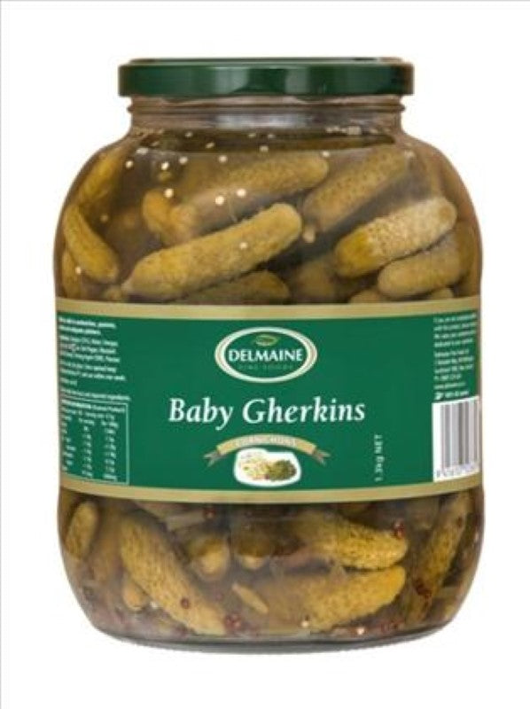 Gherkins Cornichon Baby - Delmaine - 1.3KG
