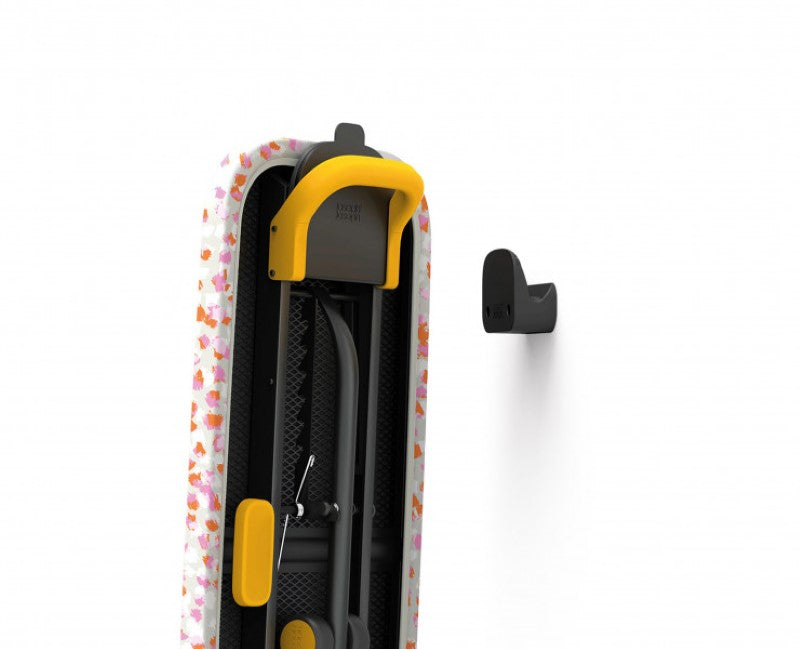 Joseph Joseph Glide Compact Ironing Board with easy-store design, adjustable height, and removable silicone iron mat.