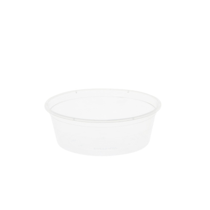 Container Plastic Round 250ml - Unichef - 50PC