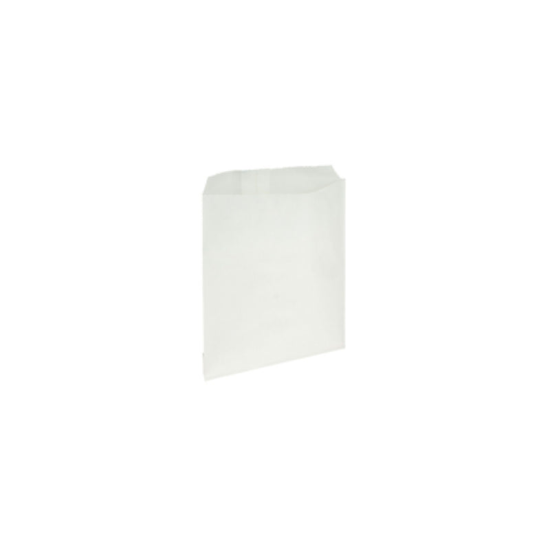 Bag Paper Flat Greaseproof #1White 140X170mm - Unipak - 1000PC