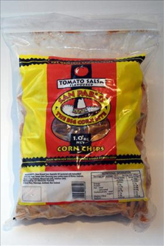 Corn Chip Tomato Salsa Triangle Gluten Free - San Caran d'Ache Pablo - 4X1KG