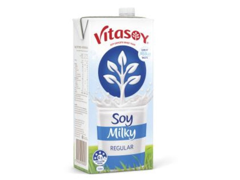 Milk Soy Milky Regular - Vitasoy - 1L