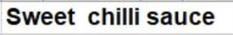Sauce Chilli Sweet - Springbrook - 3KG