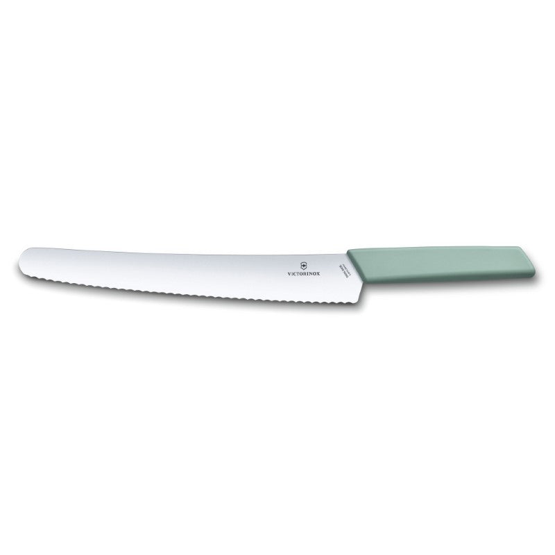 Bread & Pastry Knife - Victorinox Swiss Modern Aqua Handle (26cm)