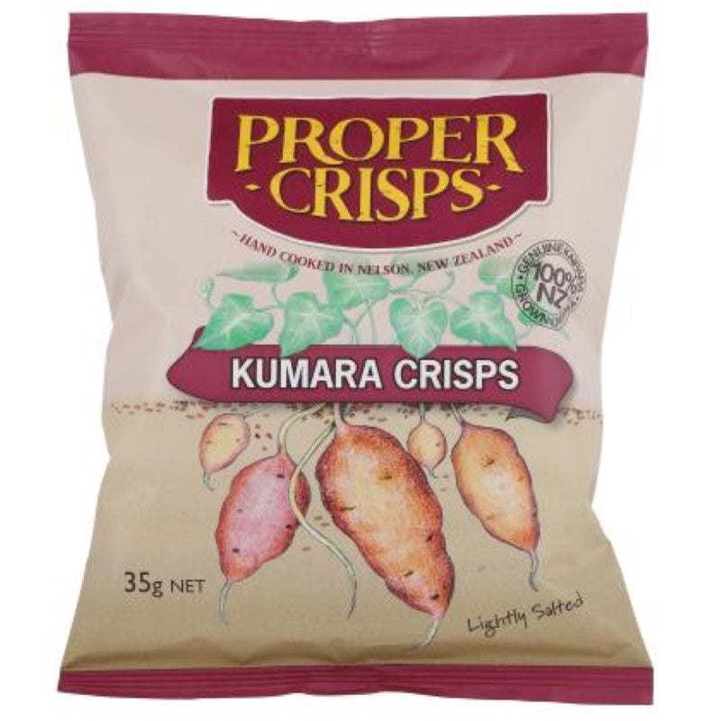 Crisps Kumara - Proper Crisps - 18X35G