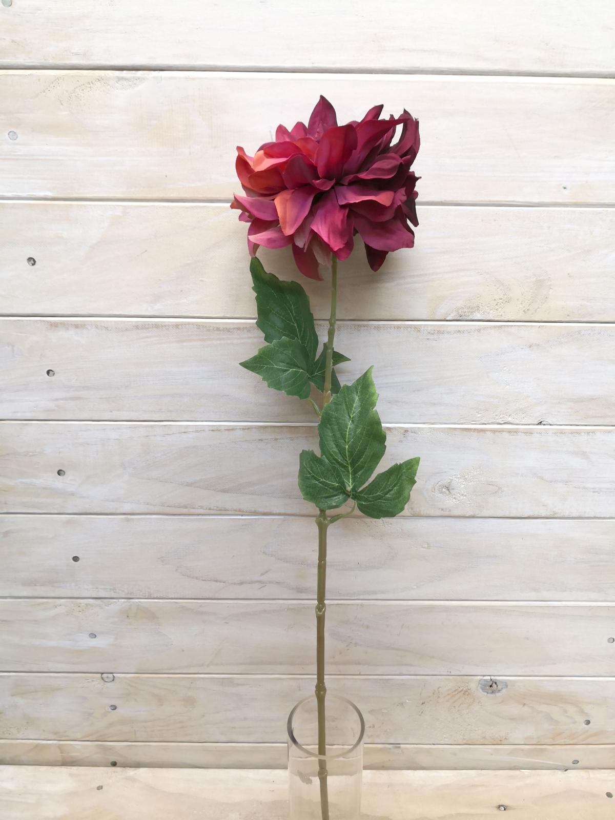 Artificial Flower -Dahlia - Single Large Dahlia Stem