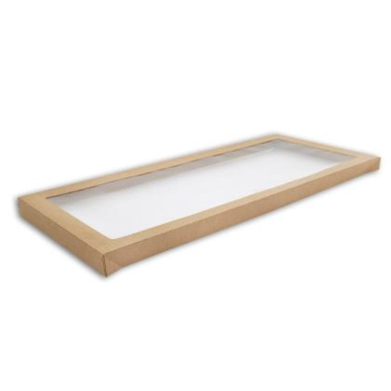 Box Lid Paper Catering WindowLarge 564x255x30mm - Huhtamaki - 10PC
