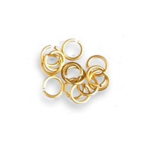 Pack of 75 premium 4mm brass rings for model building and crafts, offering strength and elegance for detailed projects.