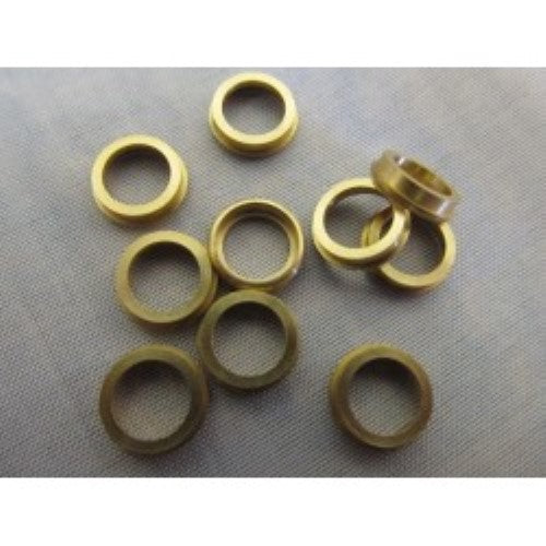 Premium brass portlight fittings, 8mm, pack of 10, enhancing boat aesthetics and functionality with classic design.