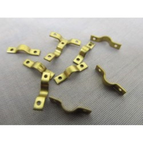 Set of 10 durable 12mm mast fittings for model sailboats, ensuring reliable rigging and optimal performance.