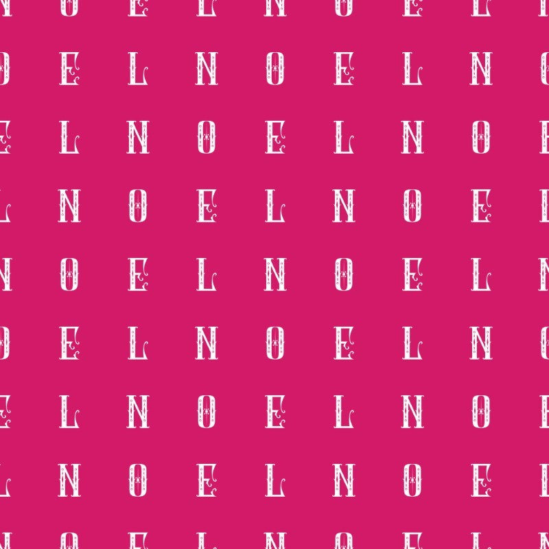 Wrapping Paper - Noel Wrap Raspberry