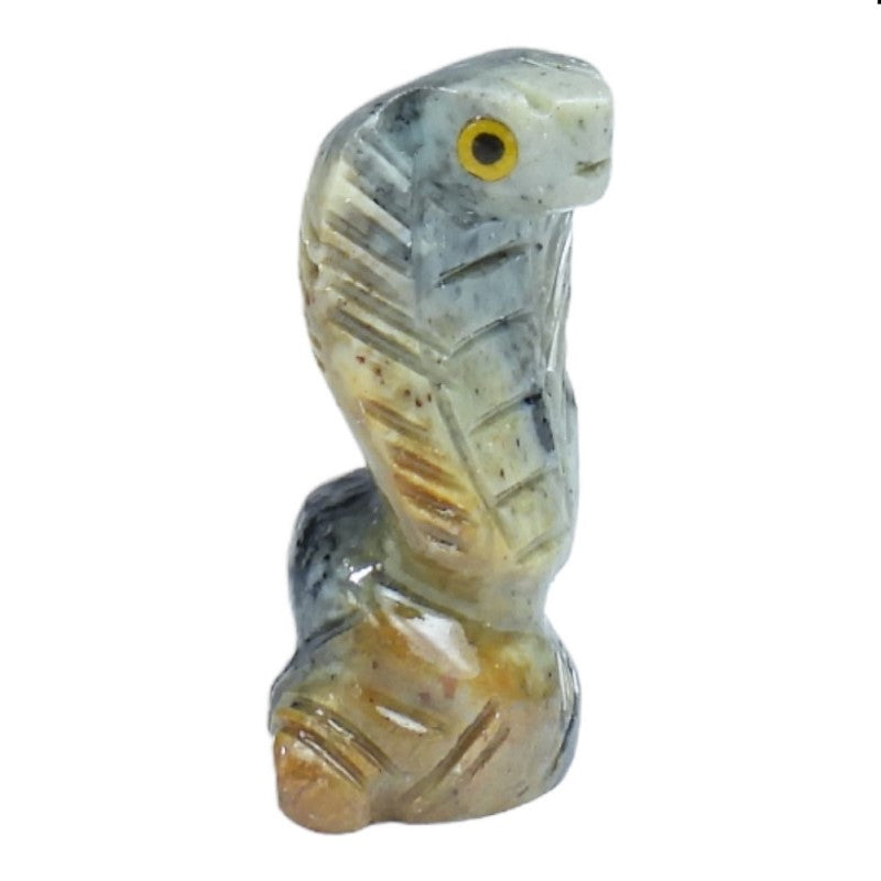 Cobra Soapstone Carving - Set of 5