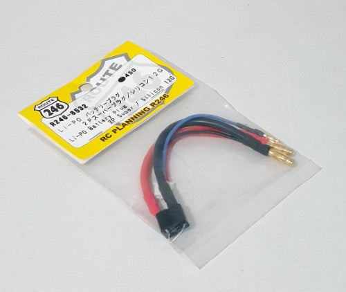 Balsa glider kit with Li-Po Battery Plug 2P Deans for optimal flight performance and easy assembly, perfect for hobbyists.