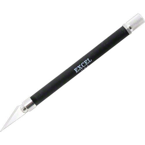 K18 Grip-on Knife (size #1) featuring a durable grip for precision cutting and hobby tasks.