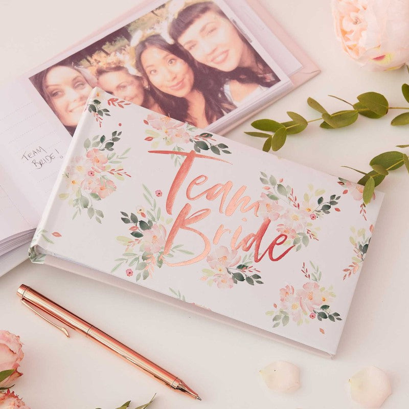 Floral Hen Party Photo Album 22cm (W) x 12cm (H) x 3cm (D)