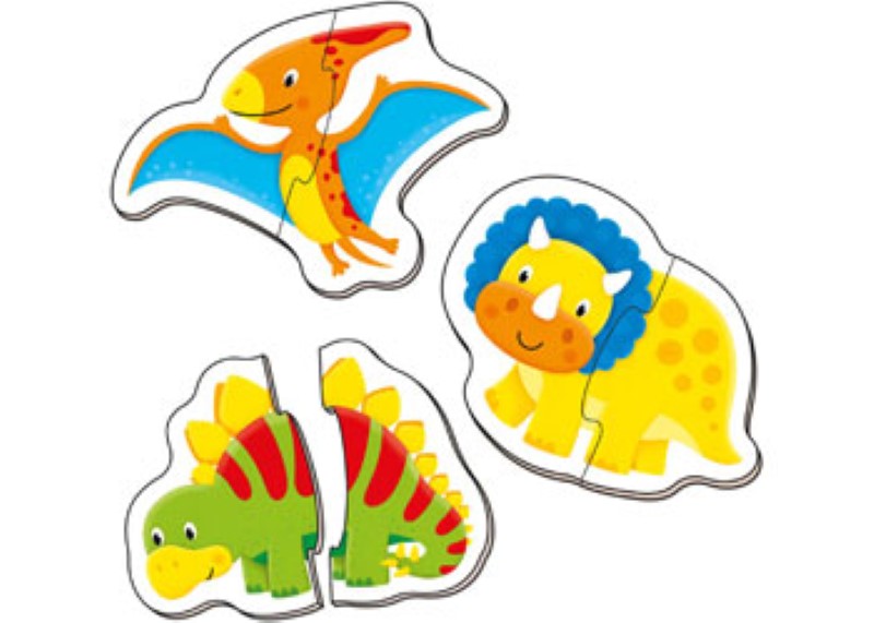 Galt - Baby Puzzles - Dinosaurs 2 pc