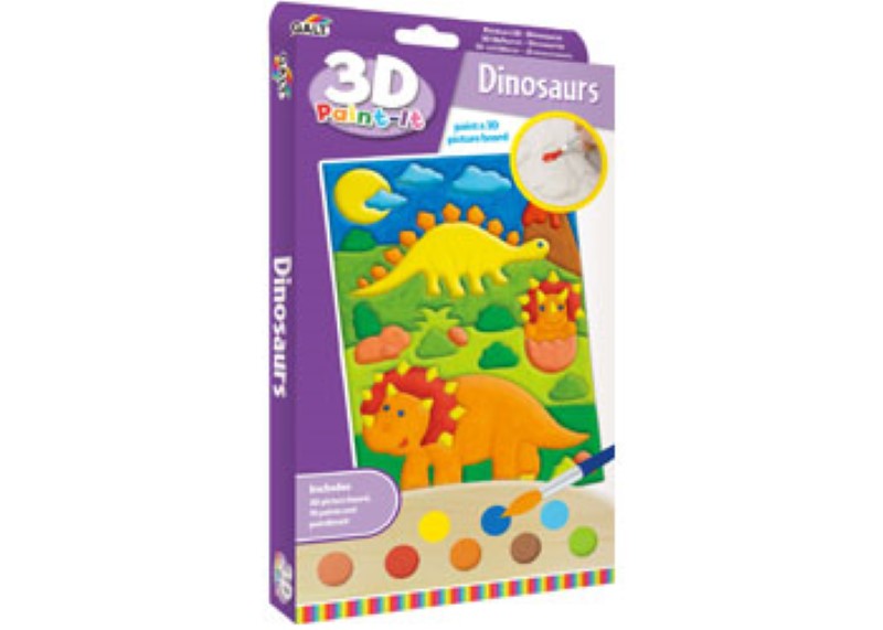 Galt - 3D paint it - Dinosaurs