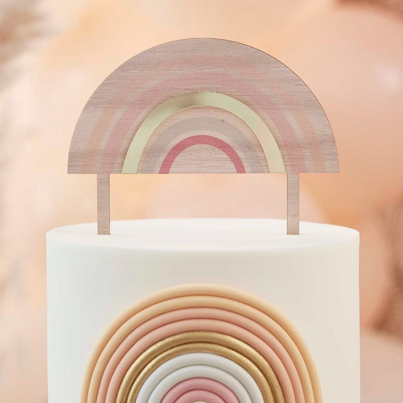 Happy Everything Cake Topper Wooden 16 cm (W) x 15cm (H)