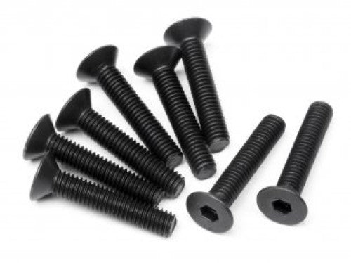 HPI Racing FHS M3x16mm Hex screws (8) for upgrading RC vehicles, ensuring precision fit and durability.