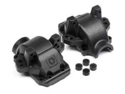 RS4 Diff. Cover set for HPI Racing enhances durability and protection during races and off-road adventures.