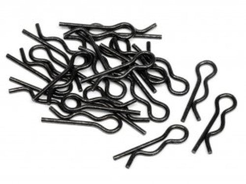 HPI Racing Radio Control Part - Body Clips Black (20)